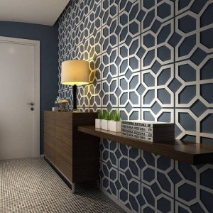 Kit 12 Placas Painel De Mdf 3mm Elemento Vazado Cobogó 40x40cm