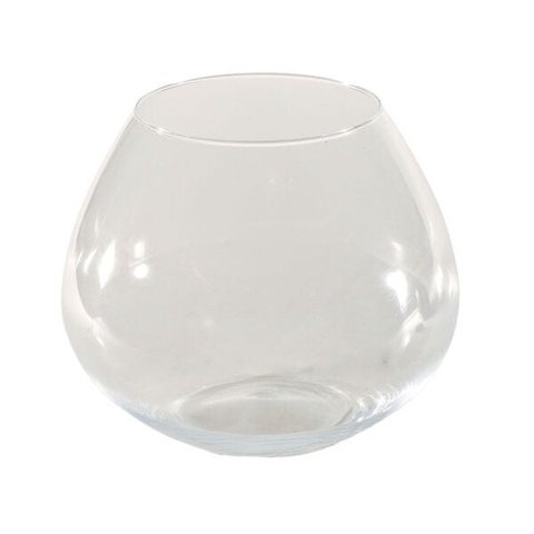 Vaso Bianco E Nero Transparente 52 X 46 (175489E )