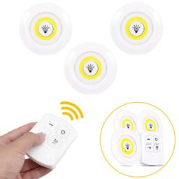 Lâmpada Luminária Led Cob Sem Fio Controle Remoto MJ-99802 - 1