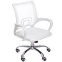 Ver imagem 2 de Kit 6 Cadeiras de Escritório Mesh Assento Estofado Base Giratória 9050 