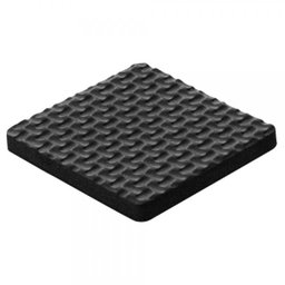 Kit 8 Unidades Protetores Pé Moveis Borracha Piso Resistente Quadrado Porta Anti deslizante Prote - 4