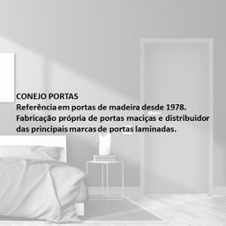 Porta Lisa Semi-Sólida Curupixá Folha 210x92cm - 4