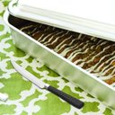 Ver imagem 2 de Conjunto com 6 Facas P/Churrasco de Aço Inox com Cabo de Plástico Rattan Preto 22Cm
