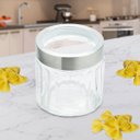 Ver imagem 2 de Porta Mantimento de Vidro com Tampa de Aço Inox e Visor de Acrílico Sydney 870Ml