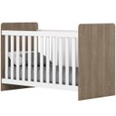 Ver imagem 6 de Berço Mini-cama 2 em 1 - Labirinto - Rústico / Branco