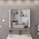 Ver imagem 5 de Conjunto Mariana C/pés 60cm Lavatório Patinada - Fabribam