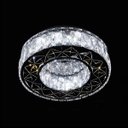Ver imagem 4 de Lustre Plafon Redondo 35cm Cristal Led Sobrepor 24w 3 Cores Bivolt