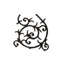 Ver imagem 1 de Grade Ferro Fundido Arabesco Portão Varanda Sacada 51x55cm