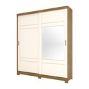 Ver imagem 5 de Guarda Roupa 02 Portas Deslizantes Turin Henn Nature Off White