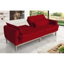 Ver imagem 5 de Sofá Cama Rivieira 2.10m - Vermelho