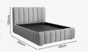 Ver imagem 7 de Cama Box King Size Florença com Cabeceira Estofada Linho Premium