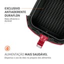 Ver imagem 6 de Fritadeira Elétrica Air Fryer sem Óleo 6l Mondial Afn-60-ri 1900w Vermelho/inox 127v