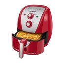 Ver imagem 1 de Fritadeira Elétrica Air Fryer sem Óleo 6l Mondial Afn-60-ri 1900w Vermelho/inox 127v