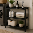 Ver imagem 2 de Estante Organizadora para Produtos de Limpeza Julia - Preto