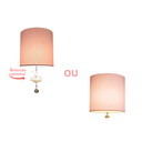 Ver imagem 5 de Lustre Pendente Bailarina 25x25 - Cor: Rosa