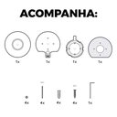 Ver imagem 2 de Roteador Wi-fi 6 Access Point Dual Band 3.0 Gbps | U6+ Ubiquiti