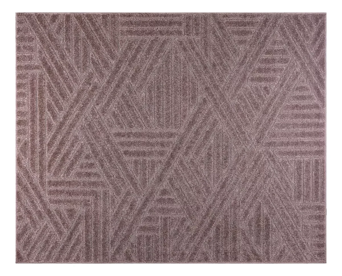 Ver imagem 2 de Tapete Sala 200x300 Alto Relevo Realce Eden 35 Taupe