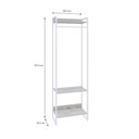 Ver imagem 2 de Estante Closet c/03 Prateleiras Dynamica 60 cm Est.Branca