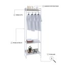 Ver imagem 4 de Estante Closet c/03 Prateleiras Dynamica 60 cm Est.Branca