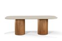 Ver imagem 1 de Mesa de Jantar Madri 260cm X 120cm com Vidro Off White