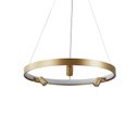 Ver imagem 3 de Lustre Pendente Nordecor Lilla 2540 Dourado Led Bivolt