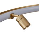 Ver imagem 1 de Lustre Pendente Nordecor Lilla 2540 Dourado Led Bivolt