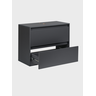 Gabinete para Banheiro 80cm Mdf Grafite Dubai - On Móveis - 4