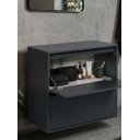 Ver imagem 2 de Gabinete para Banheiro 80cm MDF Grafite Dubai - On Móveis