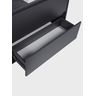 Gabinete para Banheiro 80cm Mdf Grafite Dubai - On Móveis - 5