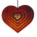 Ver imagem 1 de Luminária Teto tipo Pendente CORAÇÃO MDF - Completa - Cor: Marrom