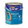 Tinta Coral Decora Seda Acetinado Cor Algodão Egípcio 3,6L - 1