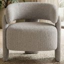 Ver imagem 2 de Poltrona Decorativa Lume Pes Madeira Boucle Tce 1018 Moll