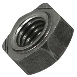 Porca de Solda M10 C/ Piloto Din 929 Ma-1,50 Polido - 150un - 1