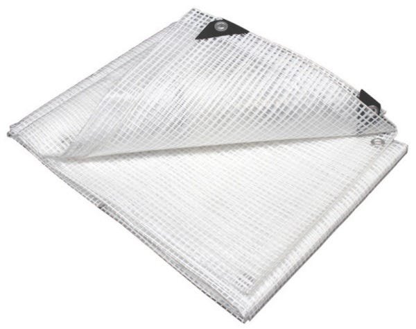 Lona Plástica Transparente Impermeável Proteção Toldo 8x12 - 1