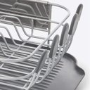 Ver imagem 3 de Escorredor de Pratos Compacto em Aço Inox 39x32cm Cinza Kitchenaid
