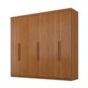 Ver imagem 1 de Guarda Roupa Casal Evidence Plus Ii 6 Portas Cinamomo Zanzin Cinamomo