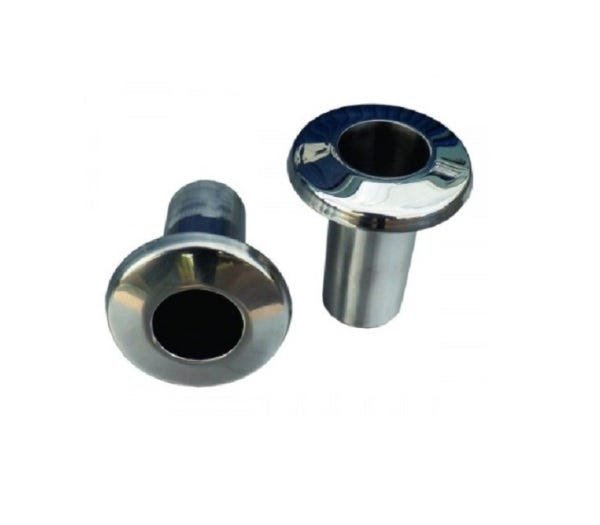 6 Chumbador Canopla Em Inox Para Escada Piscinas Libra Inox - 1