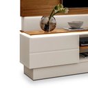 Ver imagem 3 de Rack C/ Painel London Carvalho New/off White - Luapa
