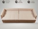 Ver imagem 6 de Sofá Orfeu 2,50m sem Caixa, Retrátil e Reclinável Linho Premium Creme - Netsofas