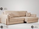 Ver imagem 5 de Sofá Orfeu 2,50m sem Caixa, Retrátil e Reclinável Linho Premium Creme - Netsofas