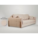 Ver imagem 4 de Sofá Orfeu 2,50m sem Caixa, Retrátil e Reclinável Linho Premium Creme - Netsofas