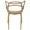 Ver imagem 5 de Kit 2 Cadeiras de Jantar Allegra Prática Empilhável - Nude Nude