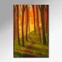 Ver imagem 2 de Placa Decorativa - Arvores Arte Destaque 20 X 30 Cm