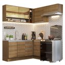 Ver imagem 3 de Armário de Cozinha Completa de Canto 349cm Rustic Glamy Madesa 06