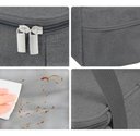 Ver imagem 6 de Bolsa Térmica Marmita Lancheira com Alça - Cinza