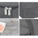 Ver imagem 6 de Bolsa Térmica Marmita Lancheira com Alça - Cinza