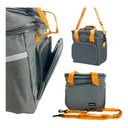 Ver imagem 3 de Bolsa Térmica Marmita Lancheira com Alça - Cinza