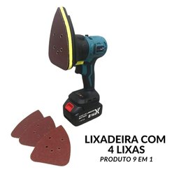 Furadeira a Bateria 21V Multifuncional 9 em 1 IMPORTWAY - 6