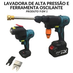 Furadeira a Bateria 21V Multifuncional 9 em 1 IMPORTWAY - 7