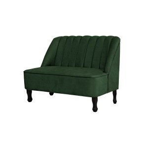 Namoradeira Teles 2 Lugares Para Varanda Sala Quarto:Verde Militar